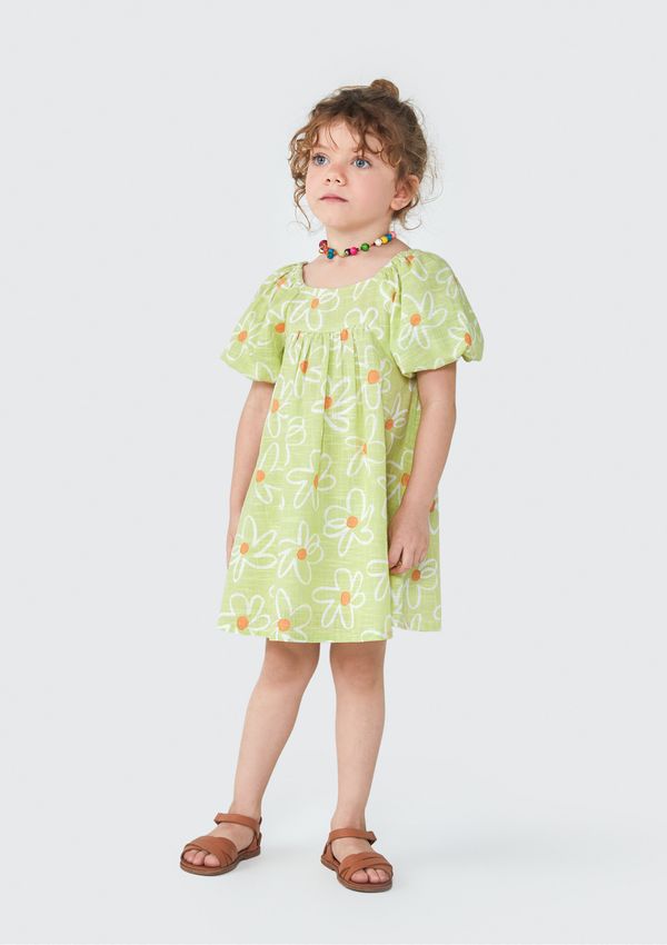 Vestido Infantil Toddler - Verde 002