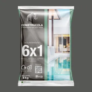 Rejunte Resinado Interno/Externo 6x1 5kg Construcola Rejunte Interno/Externo 6x1 Cinza 5kg Construcola