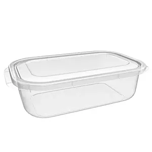 Pote Alto Retangular Médio 2,9L Plástico Natural 9x19x31cm - Nitron