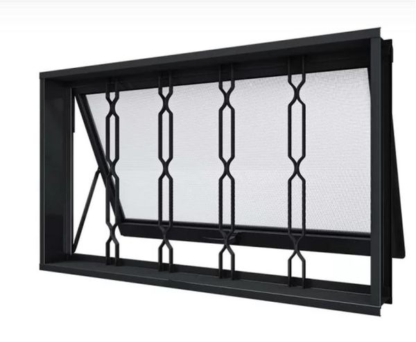 Maxim Ar em Aço Galvanizado Gold Com Grade Elo Preto - 60x80