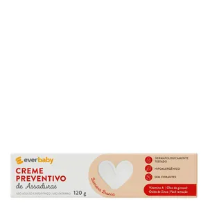 Creme Preventivo De Assaduras Ever Baby 120g