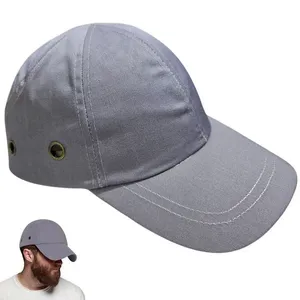 Bone Com Capacete Epi Obra Segurança Conserto Reparo Construçao Oficina Casquete Resistente Proteçao Trabalho