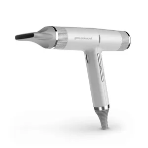 Gama Italy Iq Perfetto Professional Secador De Cabelo Profissional Com 3 Acessórios, 110v, Cinza