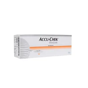 Cânula + Cateter Para Bomba De Infusão De Insulina Accu-chek Flexlink 8/60 10 Un
