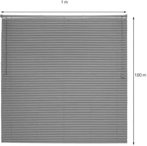 Persiana Premier Pvc Conthey 25Mm 100X160 Chumbo H