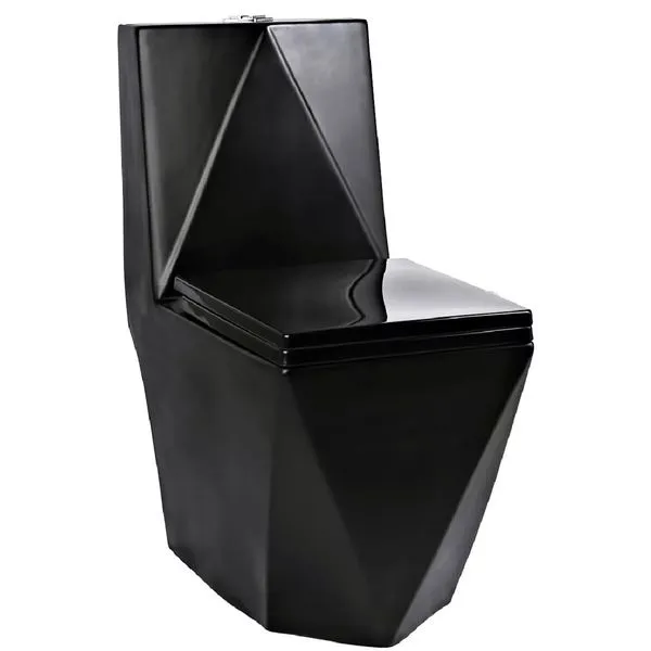 Vaso Sanitário com Caixa Monobloco Preto Berlim - SAN-005 - STILLUS HOME