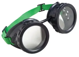 Óculos soldador oxicombustivel com lente incolor e elástico -CARBOGRAFITE