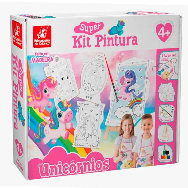 Super Kit Pintura Unicórnios BDC