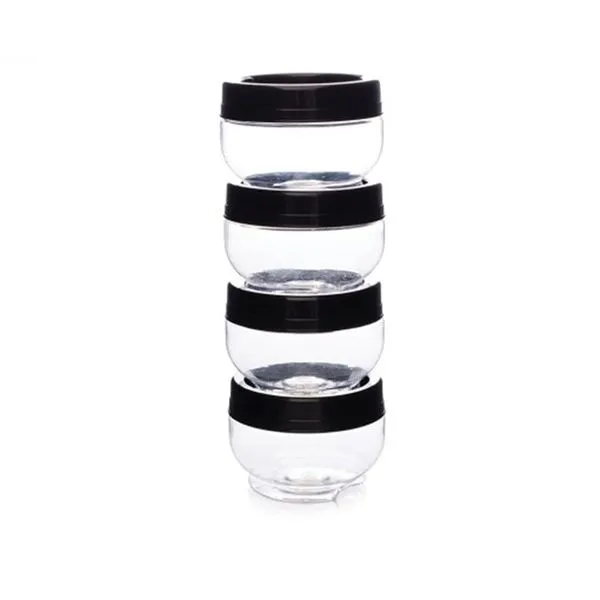 Kit Organizador Gire Trave 04 Peças 155ml Cada - Plasútil