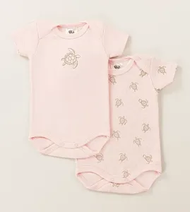 Kit Body Tartaruga com 2 Unidades Rosa - RN