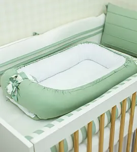 Ninho Mini Berço Folhas Verde