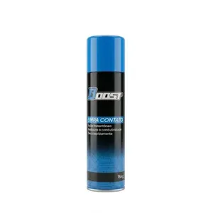 Limpa Contato em Spray 250ML Restauração Instantânea para Componentes Elétricos e Eletrônicos Boost Limpa Contato em Spray 250ML Secagem Rápida para Uso Elétrico e Eletrônico Boost