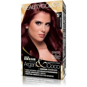 Tintura Beauty Color Kit 5 5 Castanho Acaju TINT BEAUTY COLOR KI