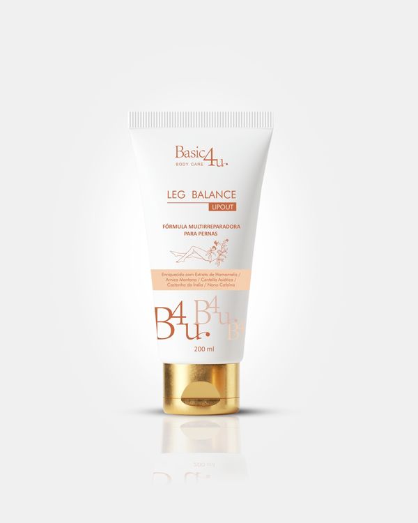 Leg Balance - Creme Multirreparador para Pernas Basic4u 200ml