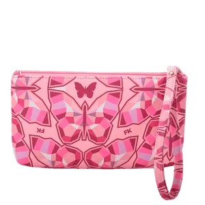 Carteira Alça de Mão Grande Fellipe Krein Ss23 Fk656 - Rosa