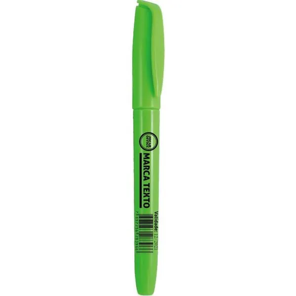 CANETA MARCA TEXTO JOCAR VERDE SLIM