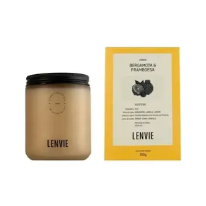Vela Perfumada Bergamota E Framboesa 190g Urban Lenvie