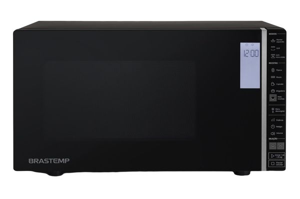Micro-ondas Brastemp 32 Litros Preto com Grill e Painel Integrado - BMG45AE 220V
