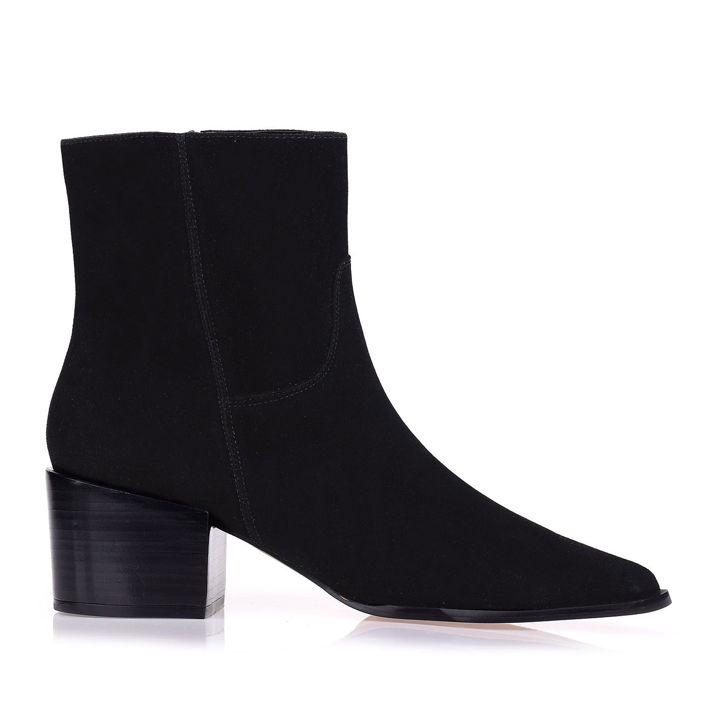 Bota Salto Médio Shammy Preto