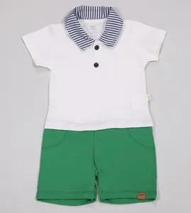 Macaquinho Boy - 2943 De 3 a 12 meses Verde - M