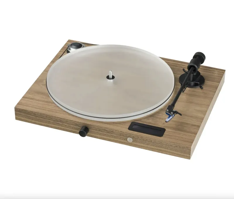 Toca Discos Project Juke Box S2 Cápsula Pick It 25A, Amplificador Stereo 50w + Receptor BT - Walnut