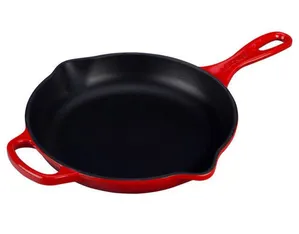 FRIGIDEIRA LE CREUSET SKILLET REDONDA 23CM C/ ALÇA SIGNATURE Vermelho