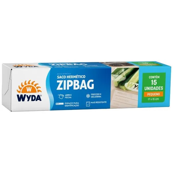 Saco Hermetico Zip Bag Wyda Pequeno