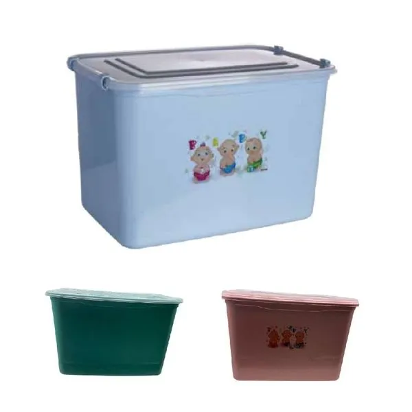 Caixa Organizadora Infantil para Brinquedos 6035 com Design Funcional e Construção Robusta Verde Verde Caixa Organizadora Infantil para Brinquedos 6035 com Acabamento de Qualidade Verde Multicoisa