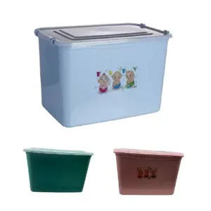 Caixa Organizadora Infantil para Brinquedos 6035 com Design Funcional e Construção Robusta Verde Verde Caixa Organizadora Infantil para Brinquedos 6035 com Acabamento de Qualidade Verde Multicoisa