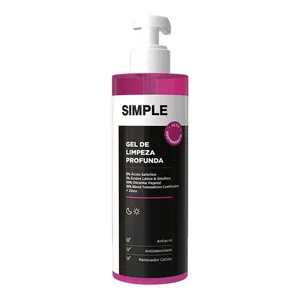 Gel de Limpeza Profunda Facial Simple Organic 350g
