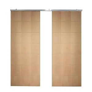 Porta Dupla de Correr P/ Verniz Frisada F09 - 210x160