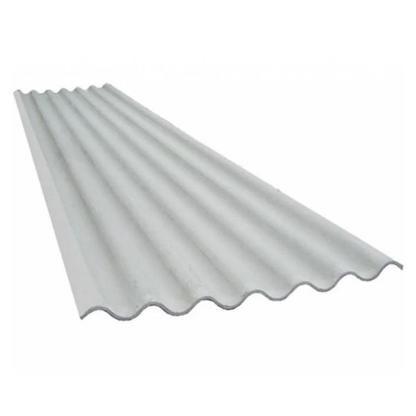 Telha Ondulada Fibrocimento Impermeabilizada 4mm 2,44x0,5m Casalit