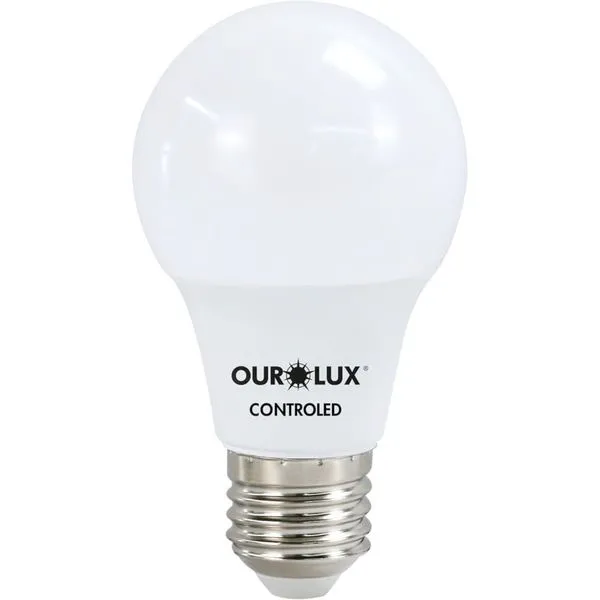 Lâmpada Controled com Sensor de Presença de 9 Watts Ourolux Lâmpada Controled com Sensor de Presen