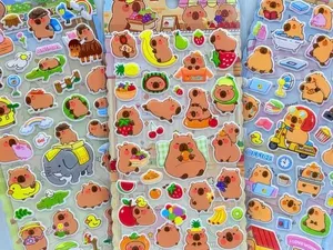 Adesivo Puff Capivara Happy