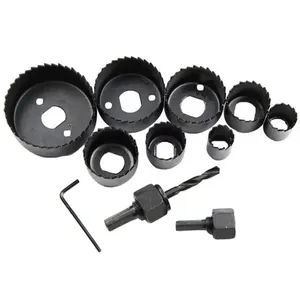 Kit Serra Copo Profissional 11 Peças Com Maleta Jogo Completo