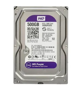 HD Externo Disco Rígido Interno 500Gb WD Purple Computador DVR