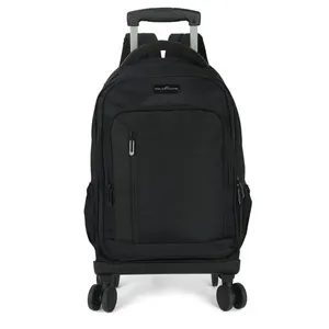 Mochila para Notebook com Rodinhas 360o Polo King First Class Poliester 18 Polegadas Impermeavel Unissex Mochila Notebook Rodinhas 360o Polo King First Class Poliester 18 Polegadas Impermeavel Unissex