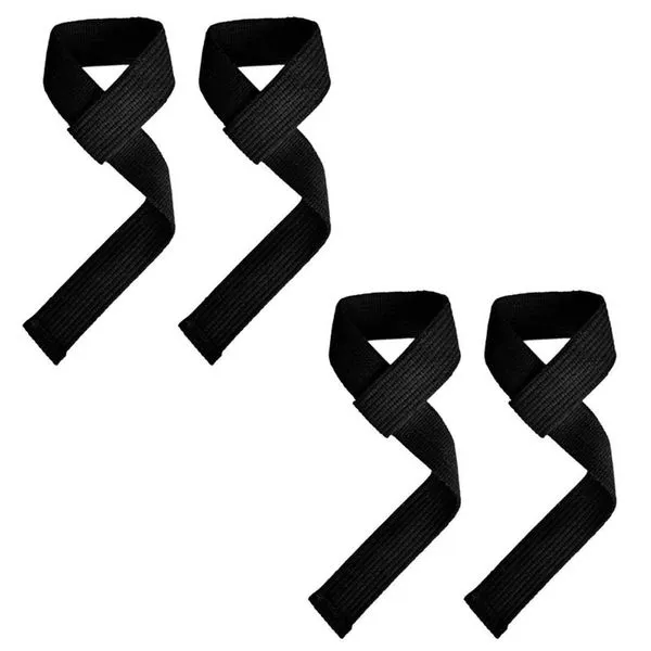 Tala Strap para Musculação Profissional 100% Algodão com Alta Resistência e Costura Reforçada Kit 2 Pares OEM Tala Strap para Musculação Profissional 100% Algodão com Alta Resistência Kit 2 Pares OEM