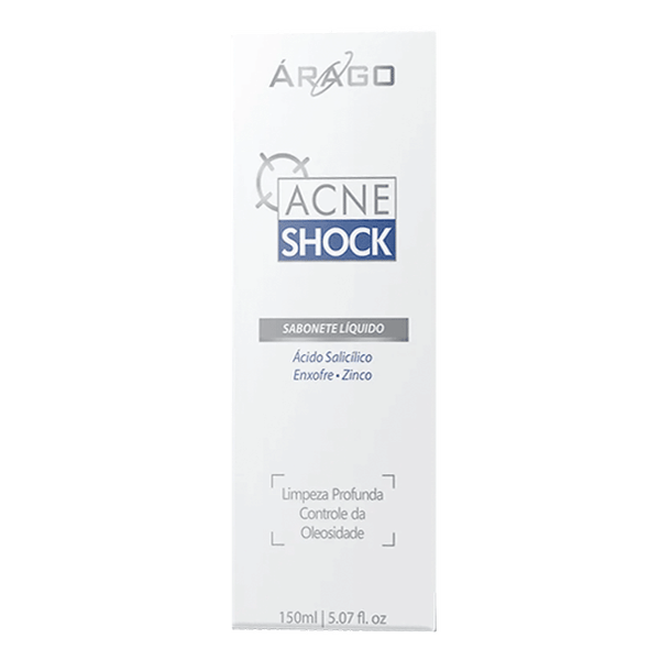 Sabonete Líquido Árago Acne Shock 150ml