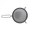 Peneira De Cozinha Fina Coador Inox Black 18 Cm - Mimo