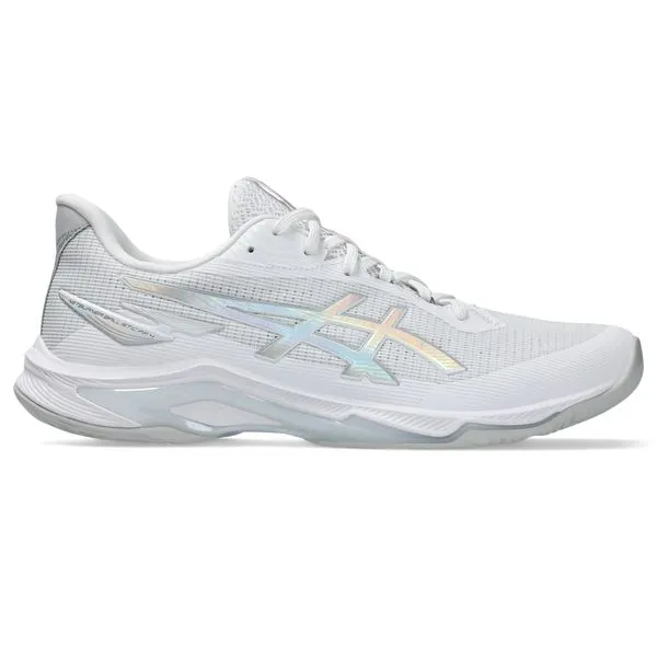 Tênis ASICS Netburner Ballistic Ff 4 - Unissex - Branco/Prata - tam: 36