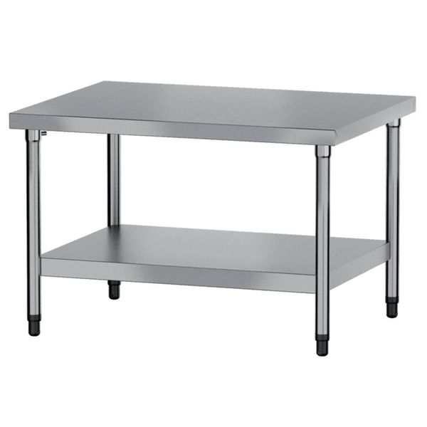 Mesa De Manipulação Metalcubas 90 Cm Inox Ba 900x700 Ch