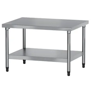 Mesa De Manipulação Metalcubas 90 Cm Inox Ba 900x700 Ch