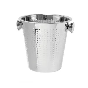 Balde De Gelo Inox Martelado 4,5 L Mimo Style An2213