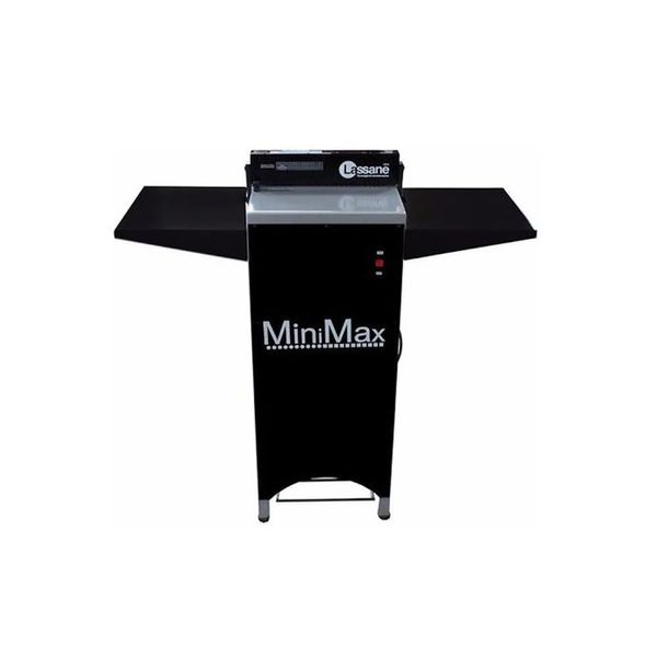 Encadernadora Perfuradora Elétrica Semi Industrial Minimax para Espiral Duplo Anel e Pastas Lassane Encadernadora Perfuradora Elétrica Semi Industrial Minimax para Encadernação Profissional Lassane