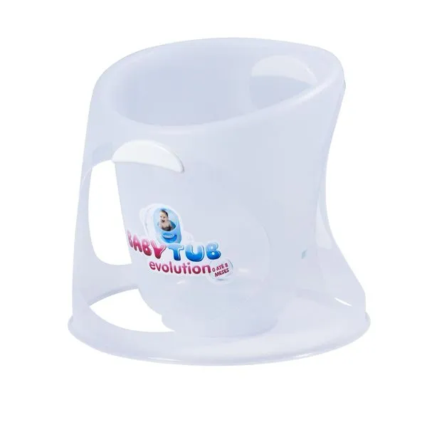 BANHEIRA BABYTUB EVOLUTION TRANSPARENTE – 0 Á 8 MESES