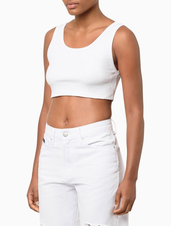 Blusa Feminina Corset Glitter - Branco 2 Blusa Feminina Corset Glitter Branco 2 Gg