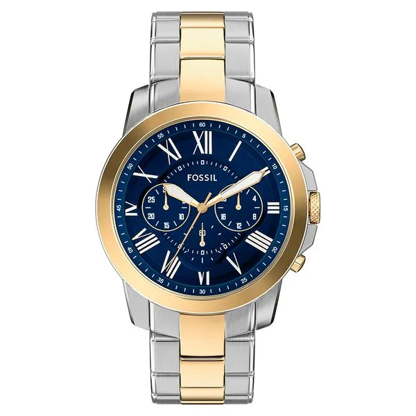 Relógio Fossil Masculino Grant Bicolor - FS6132/1AN Relógio Fossil Masculino Grant - FS6132/1AN