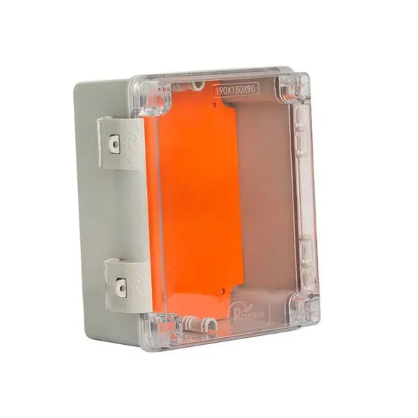 Caixa de Passagem Elétrica Rohdbox 190x150x90mm Ip68 Cinza para Instalações Seguras Rohdina Caixa de Passagem Rohdbox 190x150x90mm Ip68 Cinza para Conexões Seguras Rohdina