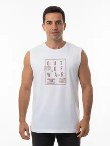 Camiseta Regata Masculina BRANCO G
